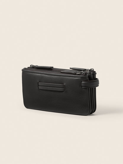 Zegna Dark Brown Secondskin Pouch