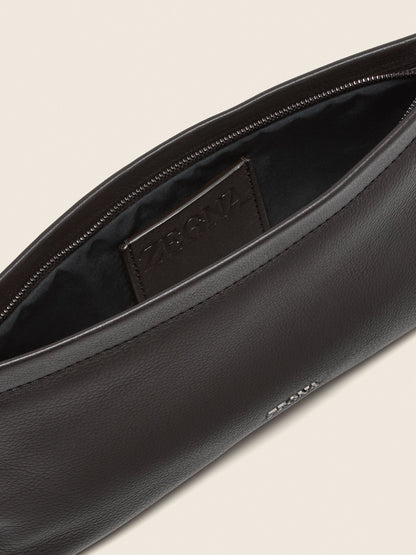 Zegna Dark Brown Secondskin Pouch