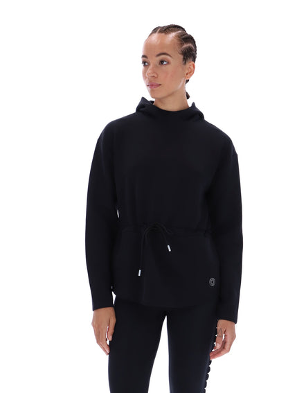 Ted Baker Lily Drawcord Waist Longline Active Hoodie Women's