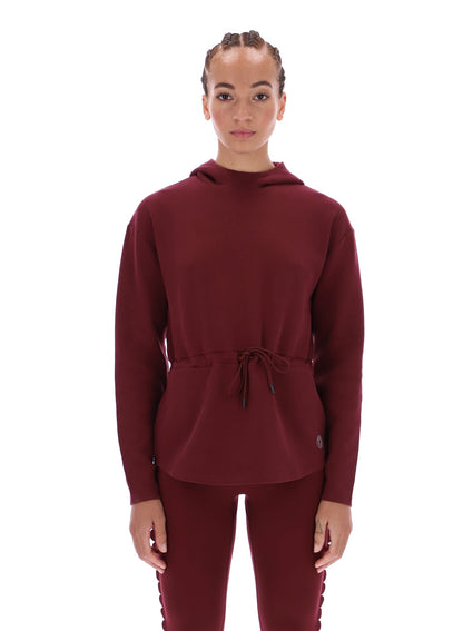 Ted Baker Lily Drawcord Waist Longline Active Hoodie Women's