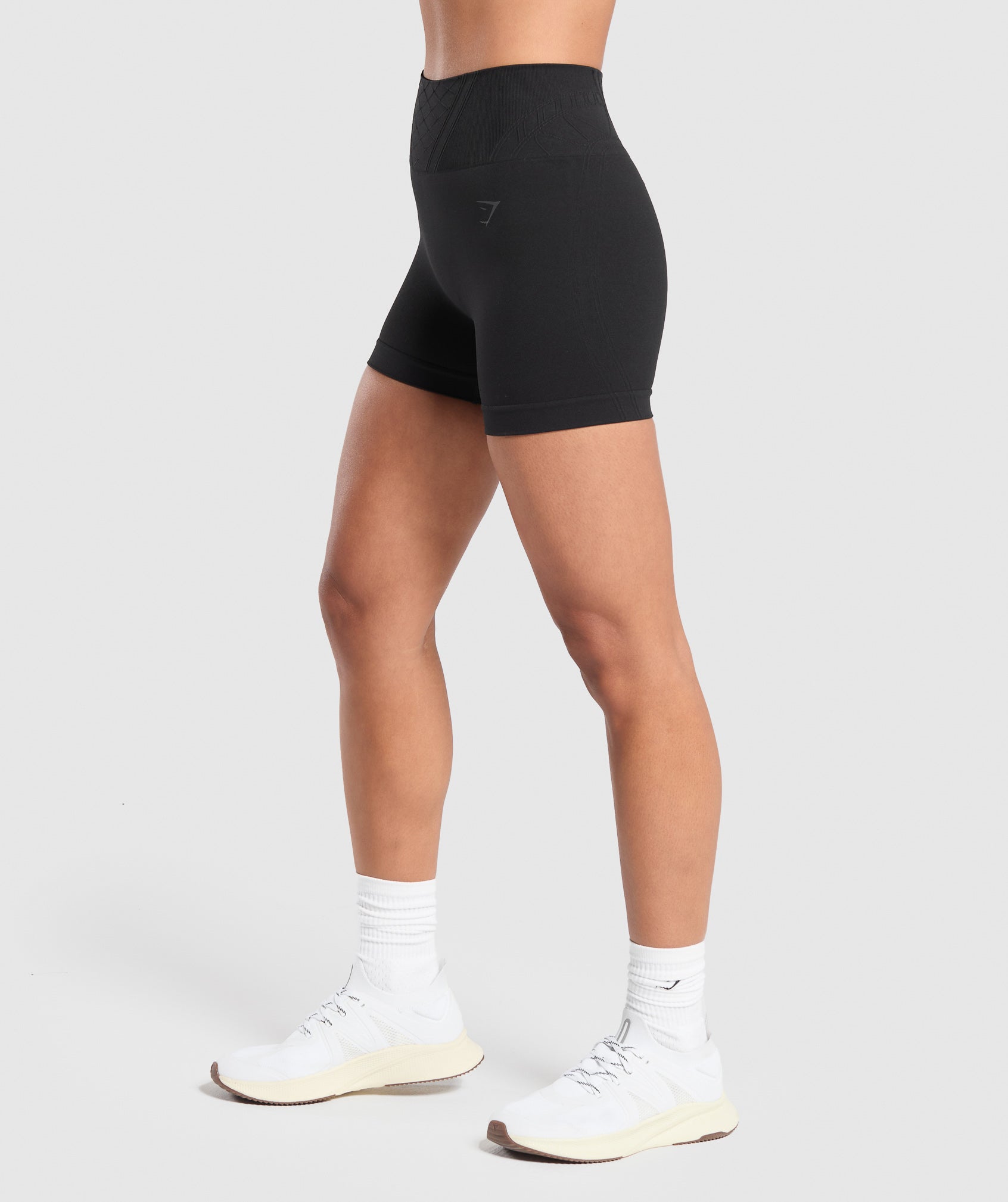 Women's Gymshark Corset Seamless Shorts Black