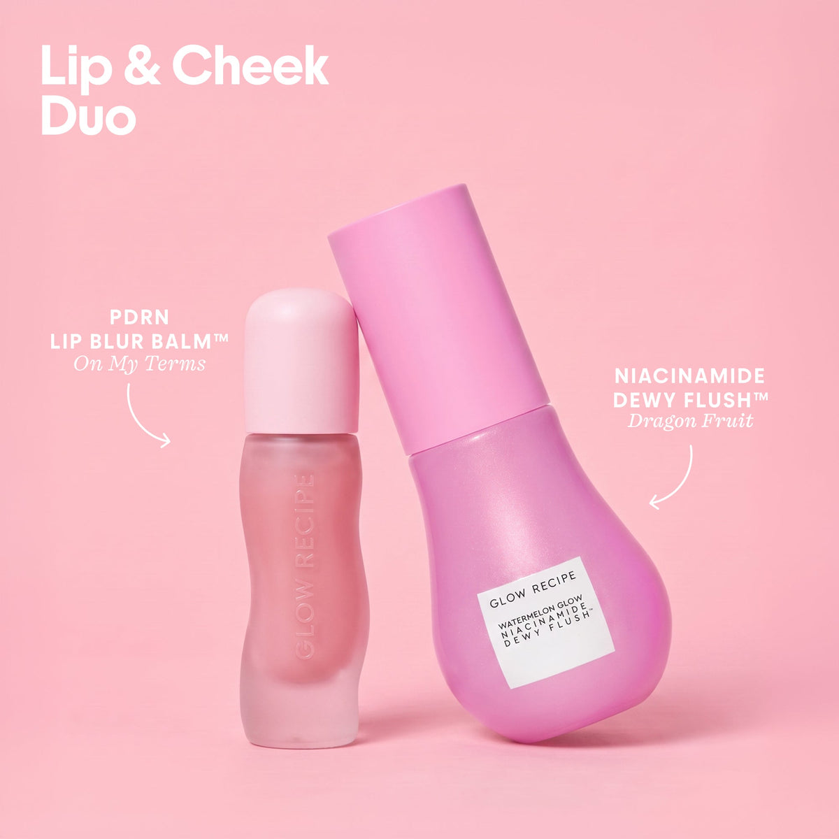 Glow Recipe Vegan PDRN Tinted Soft Matte Lip Blur Balm