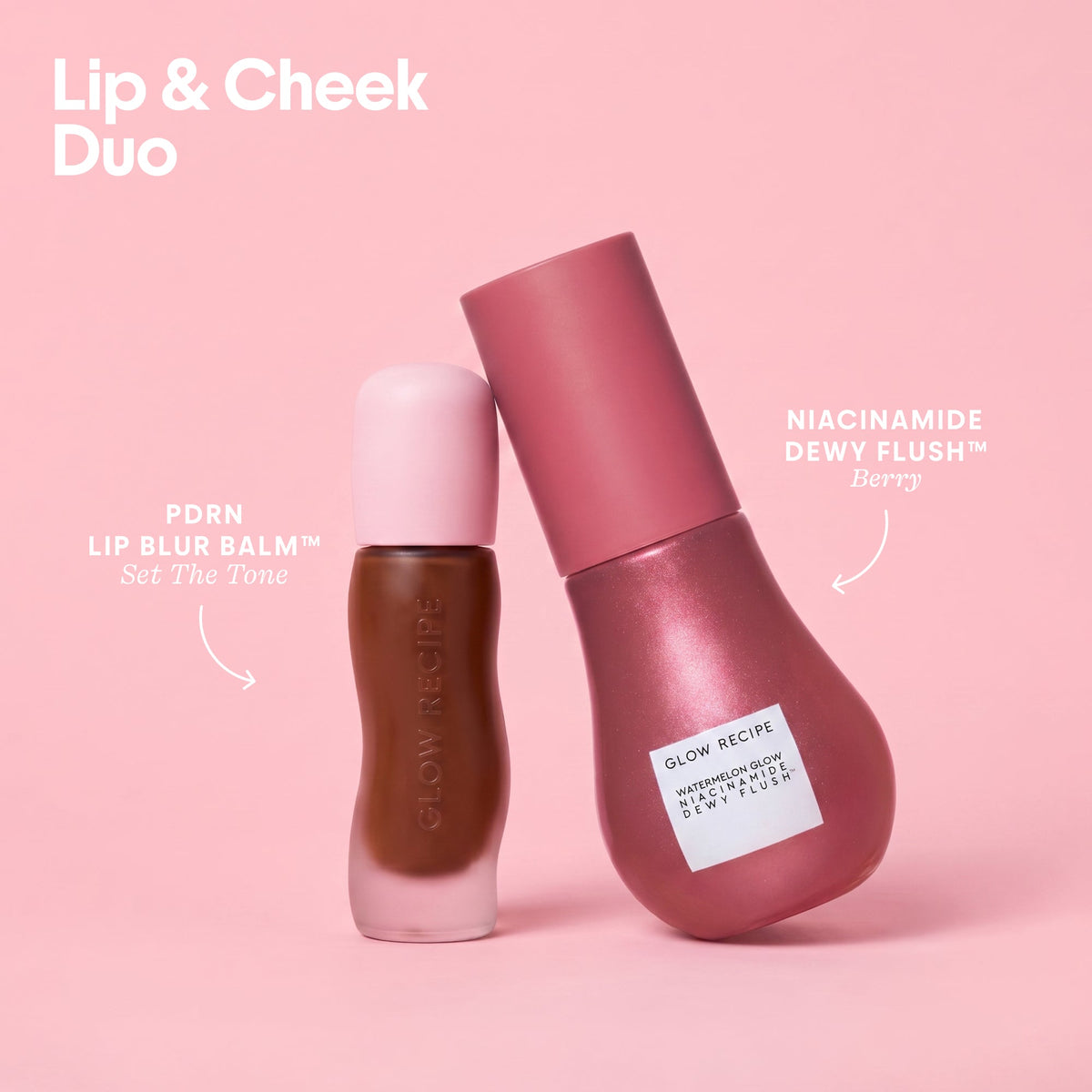 Glow Recipe Vegan PDRN Tinted Soft Matte Lip Blur Balm