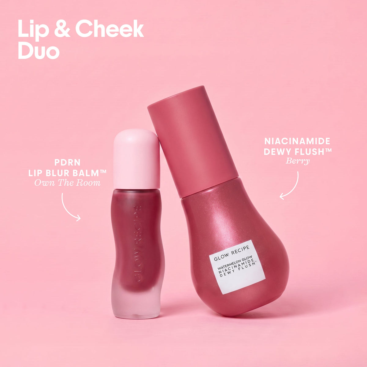 Glow Recipe Vegan PDRN Tinted Soft Matte Lip Blur Balm