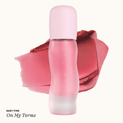 Glow Recipe Vegan PDRN Tinted Soft Matte Lip Blur Balm