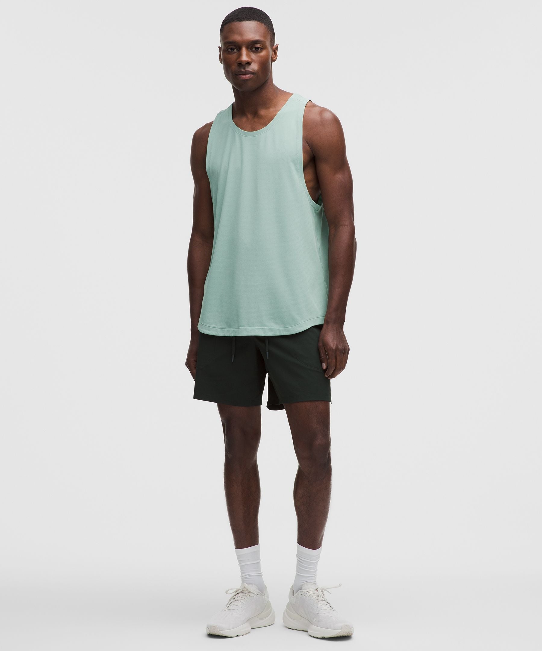 Lululemon License to Train Tank Top Sea Water