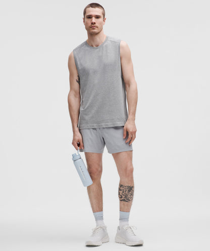 Lululemon Metal Vent Tech Sleeveless Shirt *Updated Fit Slate/White