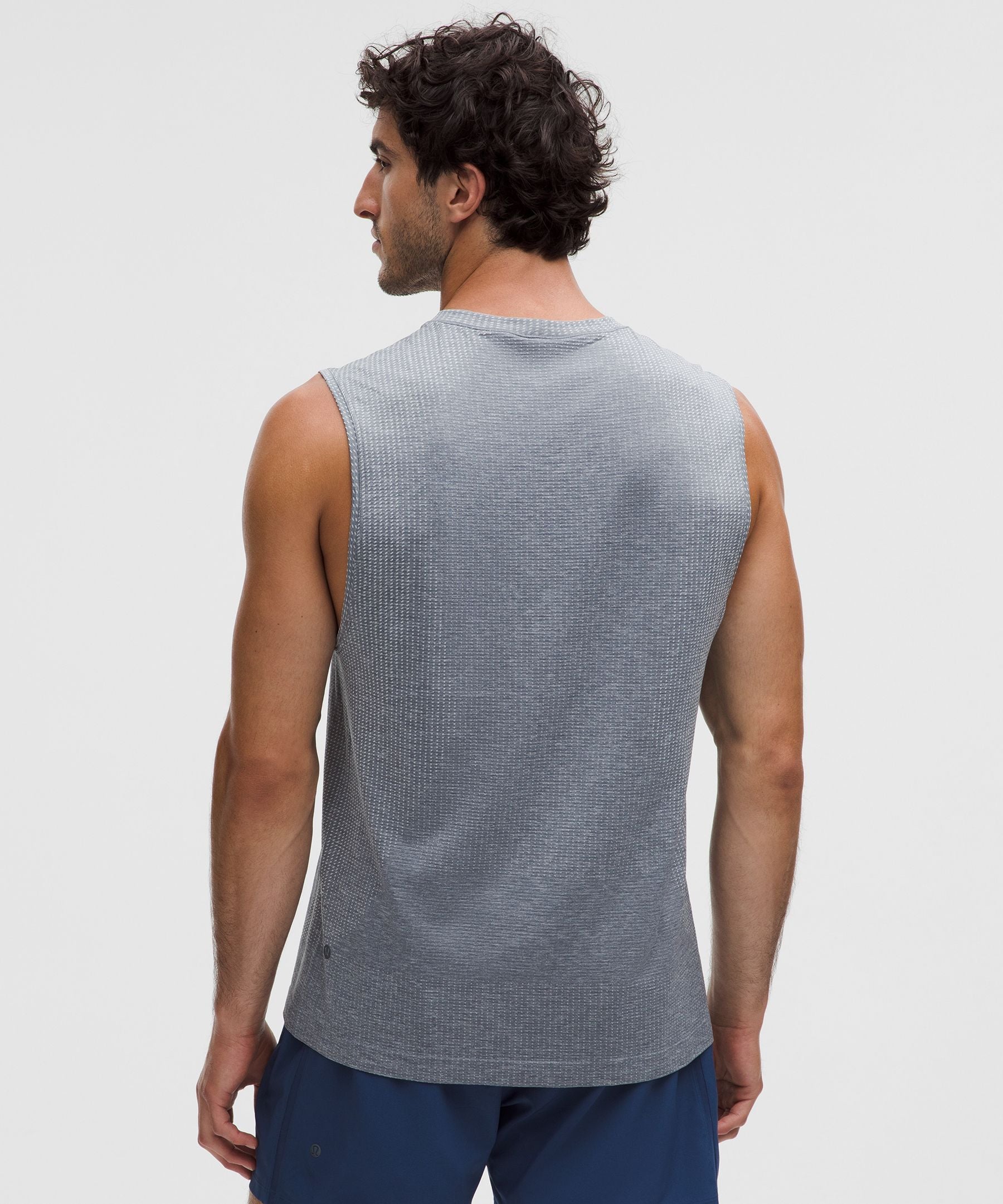Lululemon Metal Vent Tech Sleeveless Shirt *Updated Fit Vapor/Solar Grey
