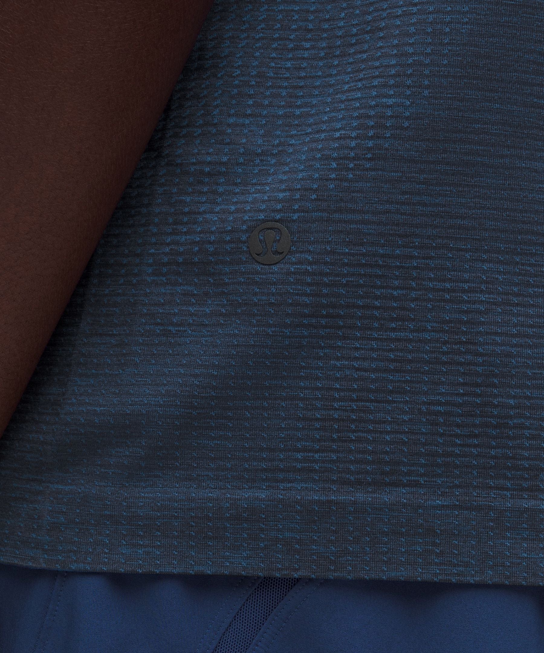 Lululemon Metal Vent Tech Sleeveless Shirt *Updated Fit Chalk Blue/Blue Twill