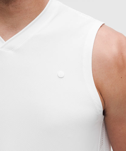 Lululemon Mesh-Panelled Tennis Sleeveless Shirt