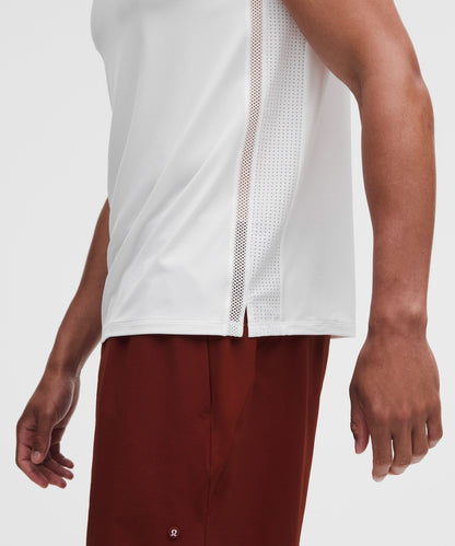 Lululemon Mesh-Panelled Tennis Sleeveless Shirt