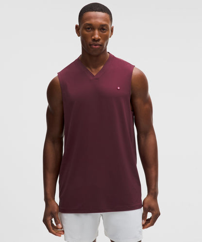 Lululemon Mesh-Panelled Tennis Sleeveless Shirt