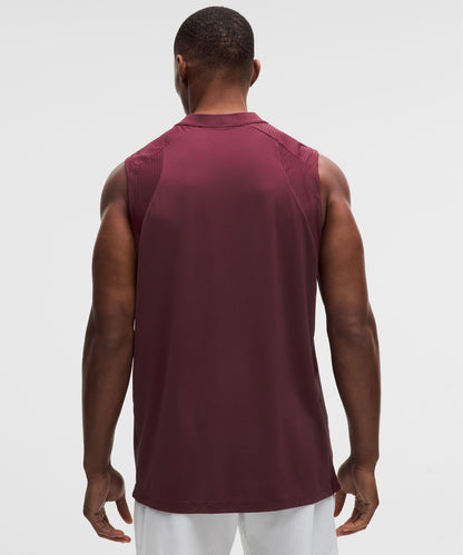 Lululemon Mesh-Panelled Tennis Sleeveless Shirt