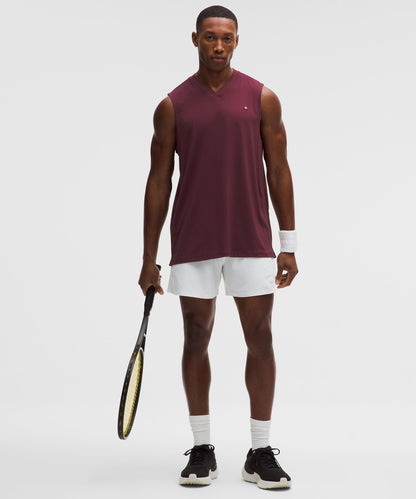 Lululemon Mesh-Panelled Tennis Sleeveless Shirt