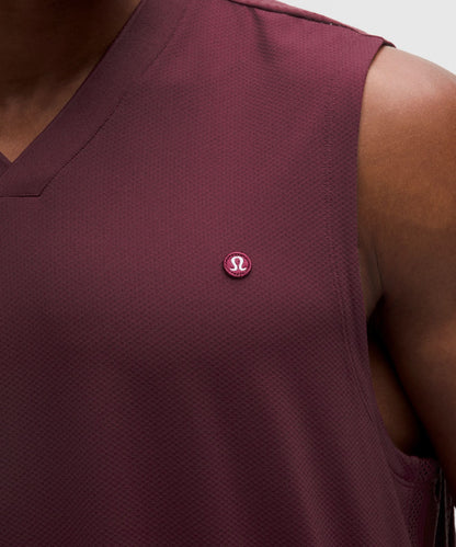 Lululemon Mesh-Panelled Tennis Sleeveless Shirt