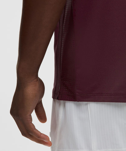 Lululemon Mesh-Panelled Tennis Sleeveless Shirt
