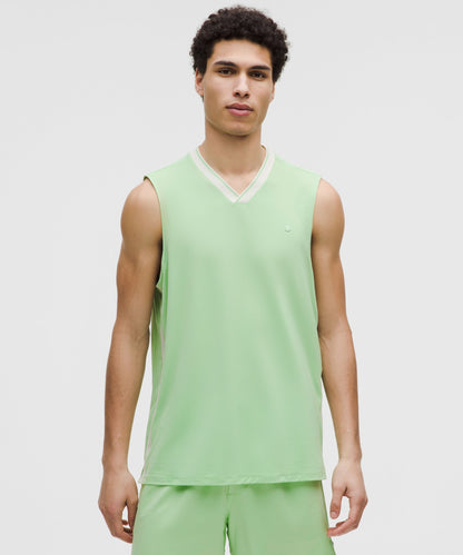 Lululemon Mesh-Panelled Tennis Sleeveless Shirt