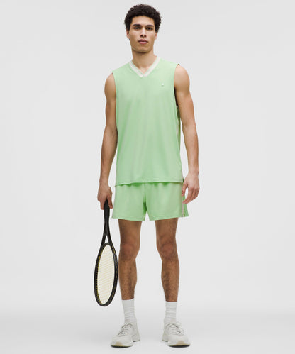 Lululemon Mesh-Panelled Tennis Sleeveless Shirt