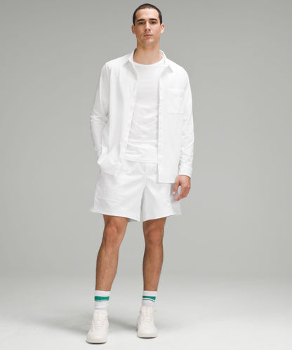 Lululemon Commission Long-Sleeve Shirt *Pocket White