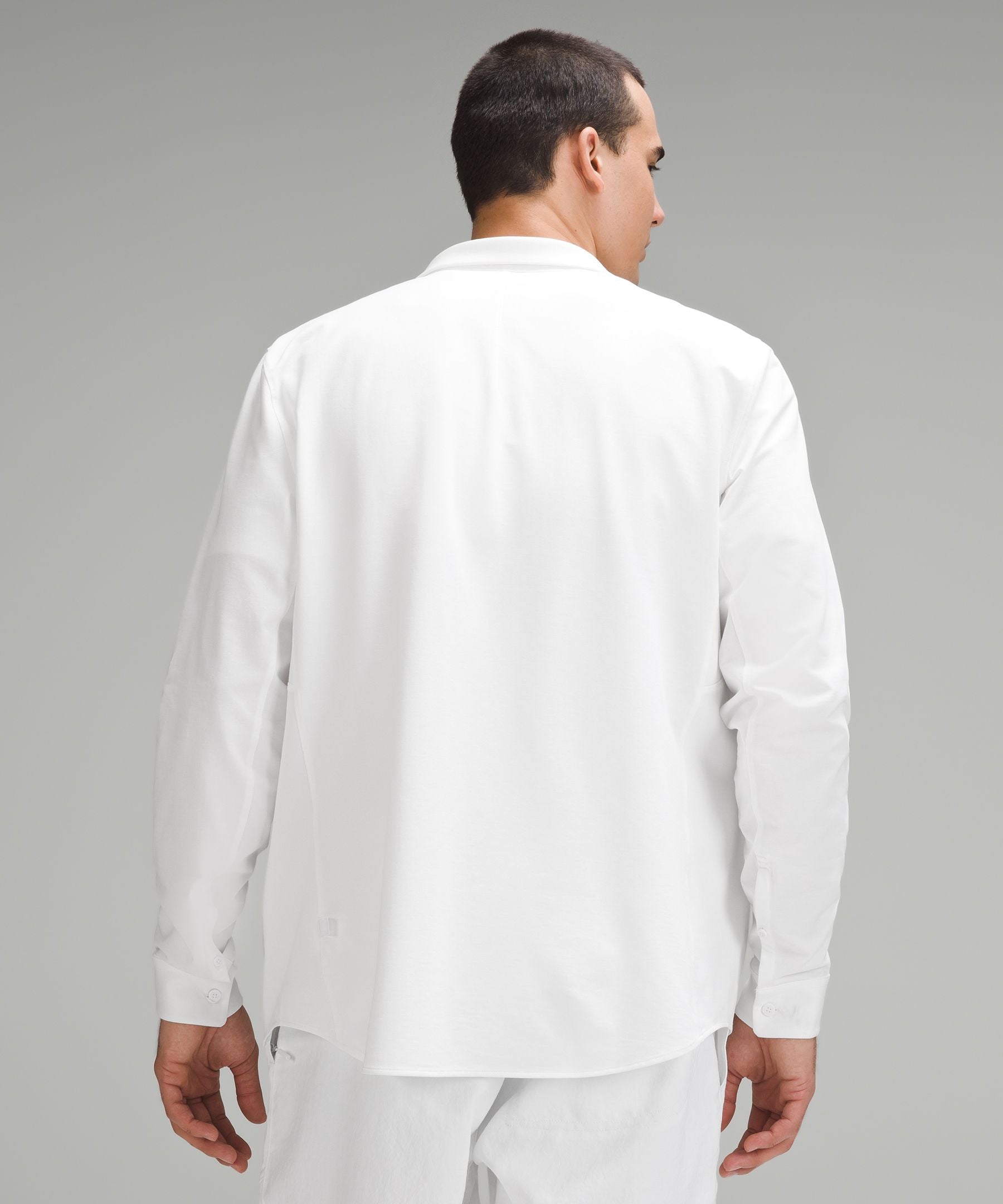 Lululemon Commission Long-Sleeve Shirt *Pocket White