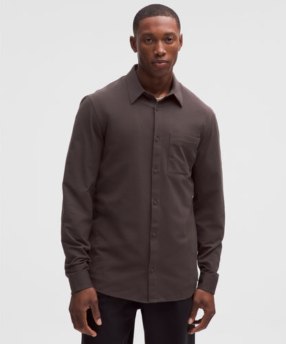 Lululemon Commission Long-Sleeve Shirt *Pocket Sequoia