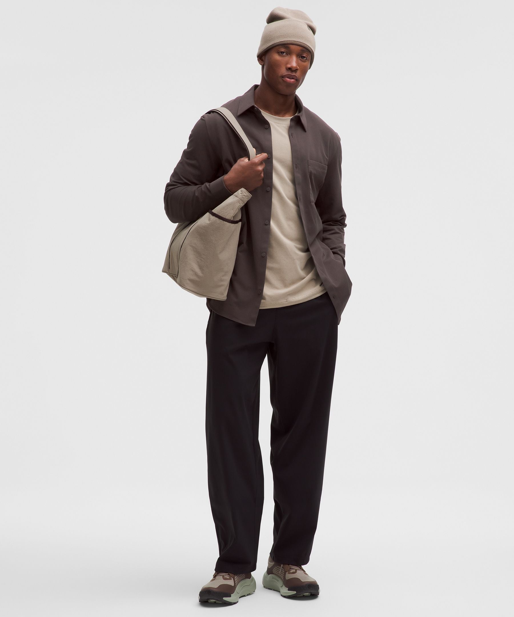 Lululemon Commission Long-Sleeve Shirt *Pocket Sequoia