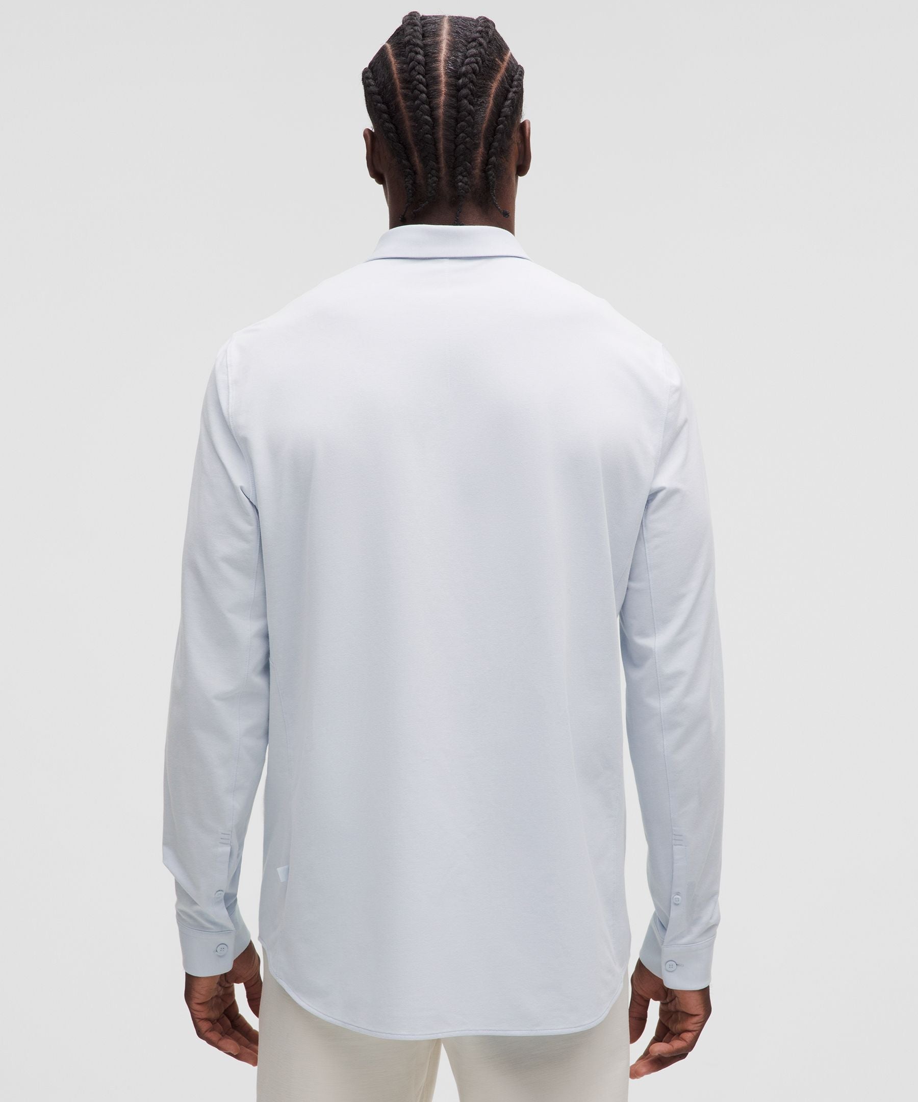 Lululemon Commission Long-Sleeve Shirt *Pocket White/Starch Blue