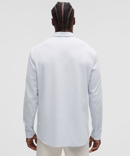 Lululemon Commission Long-Sleeve Shirt *Pocket White/Starch Blue