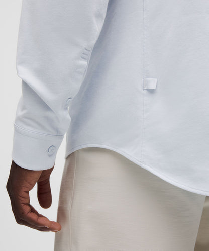 Lululemon Commission Long-Sleeve Shirt *Pocket White/Starch Blue