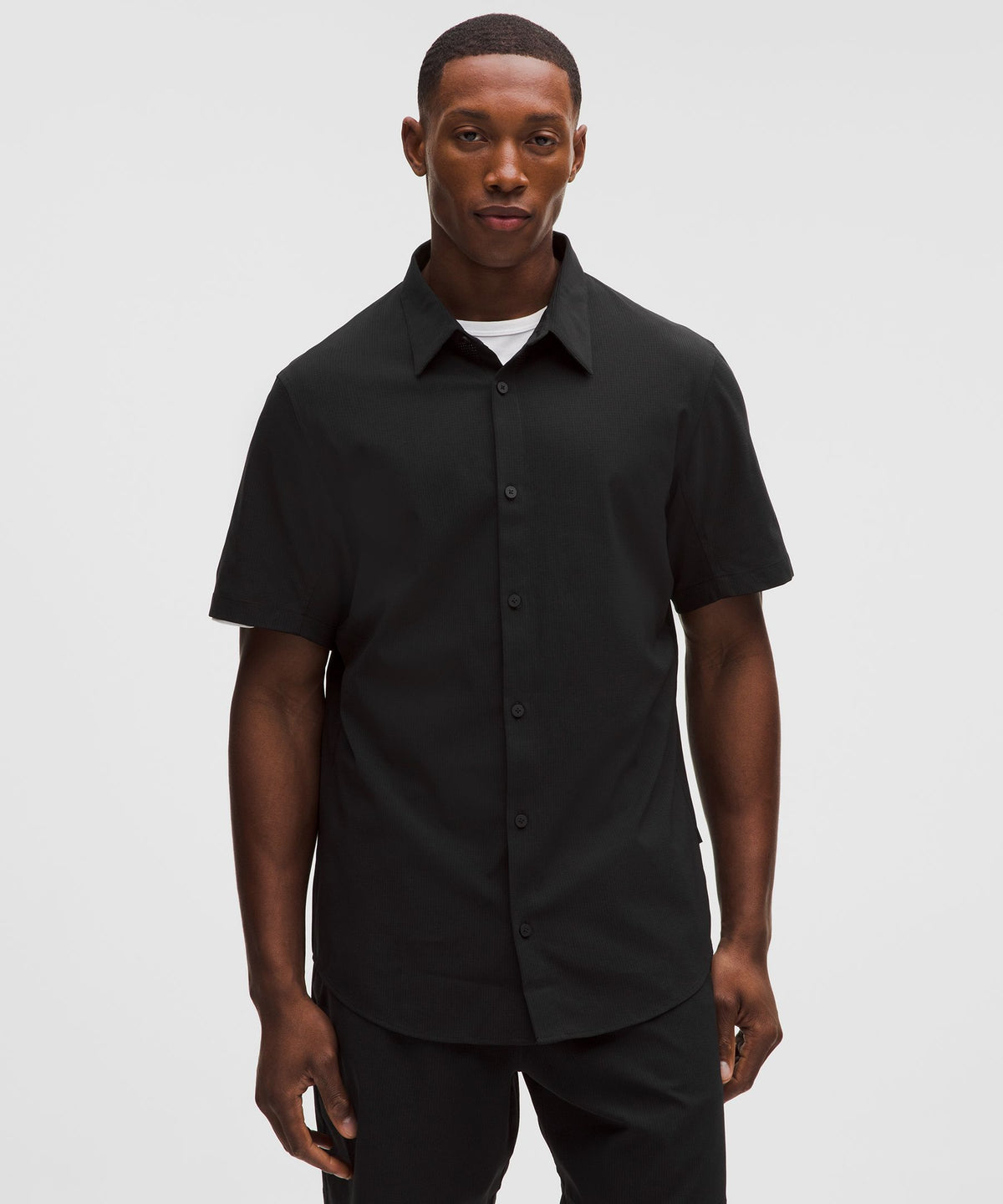 Men's Lululemon Airing Easy Short-Sleeve Shirt, detail 3