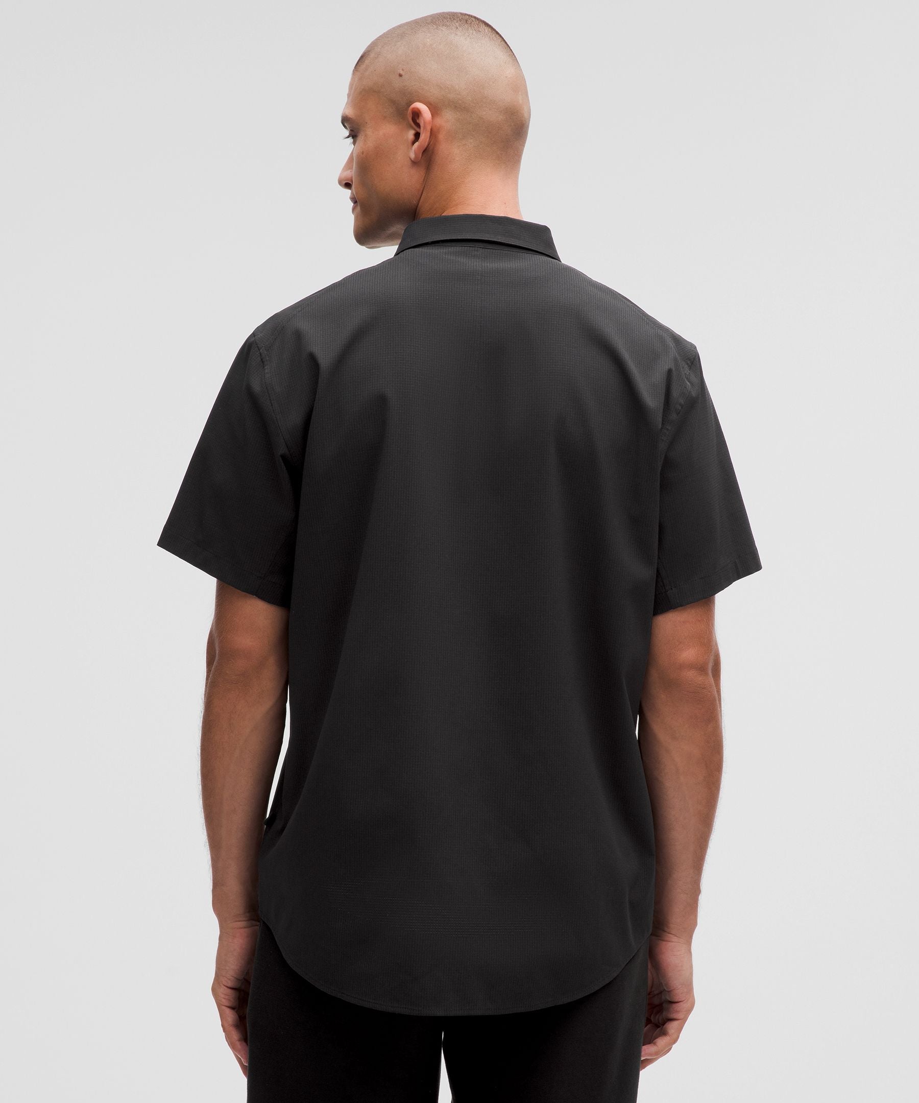 Lululemon Airing Easy Short-Sleeve Shirt Black