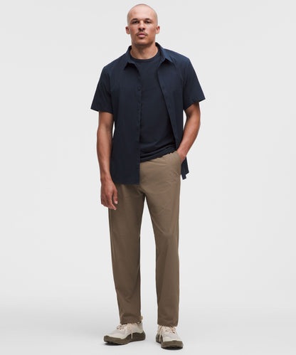 Men's Lululemon Airing Easy Short-Sleeve Shirt, detail 5