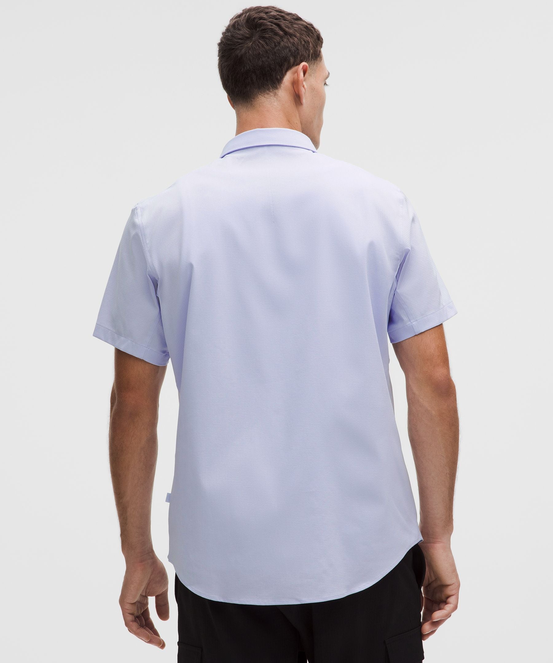 Lululemon Airing Easy Short-Sleeve Shirt Serene Blue