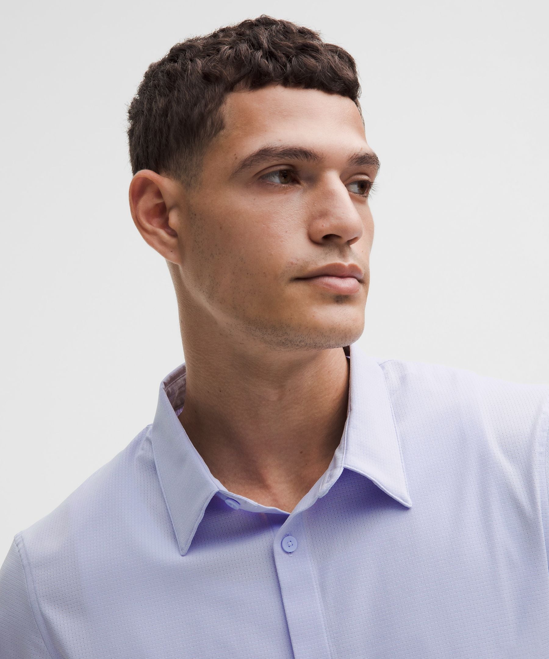 Lululemon Airing Easy Short-Sleeve Shirt Serene Blue