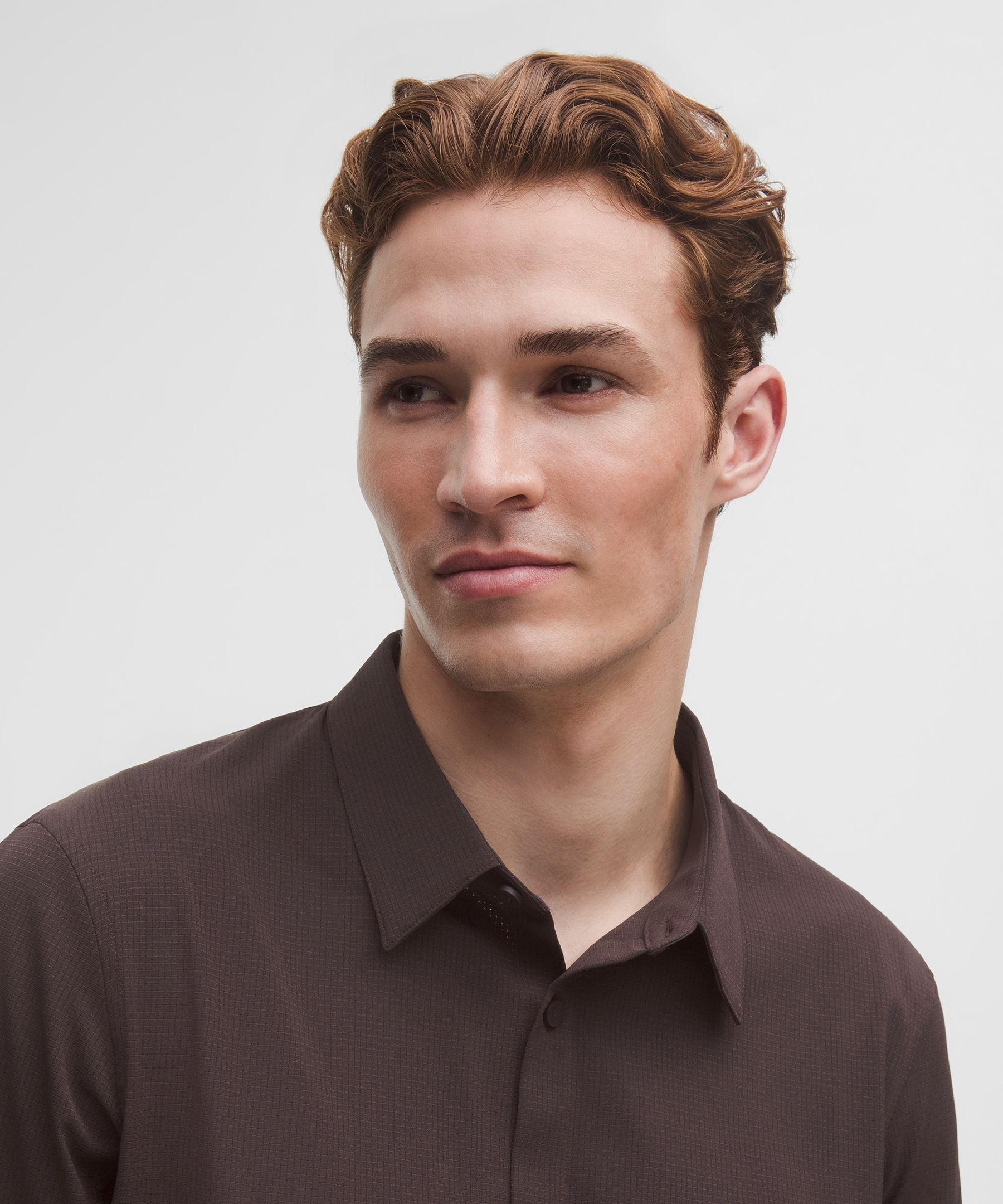 Lululemon Airing Easy Short-Sleeve Shirt Sequoia