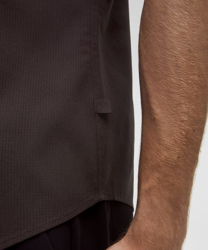 Lululemon Airing Easy Short-Sleeve Shirt Sequoia