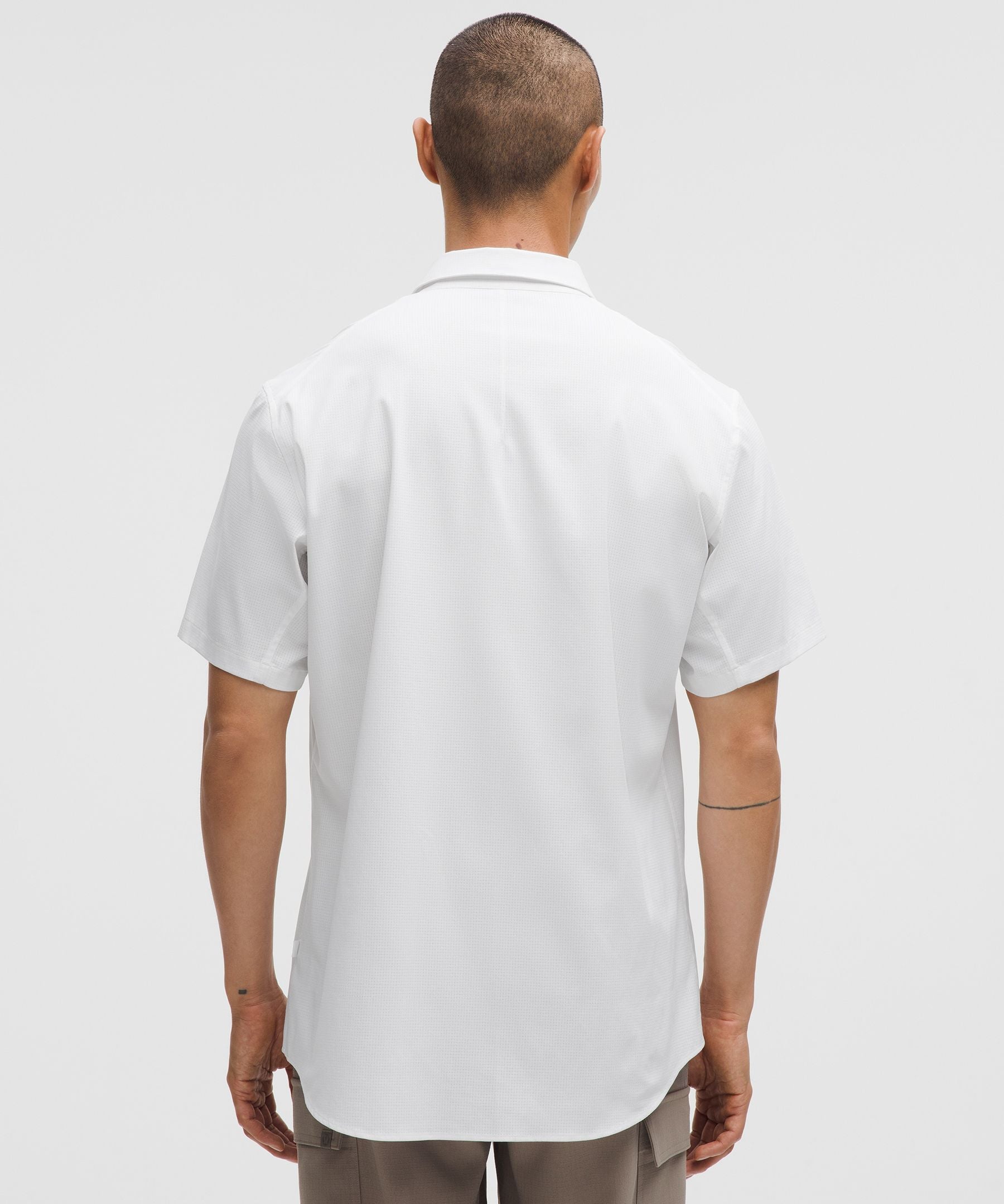 Lululemon Airing Easy Short-Sleeve Shirt Bright White