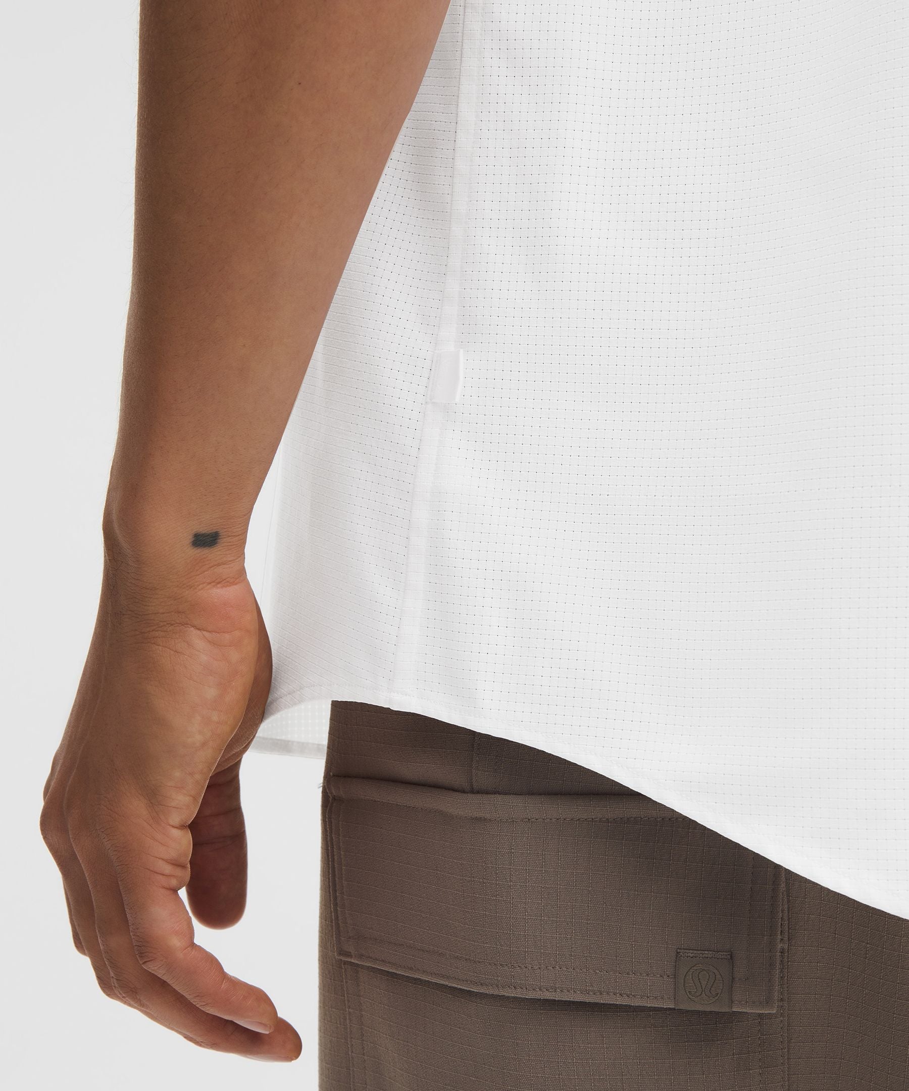 Lululemon Airing Easy Short-Sleeve Shirt Bright White