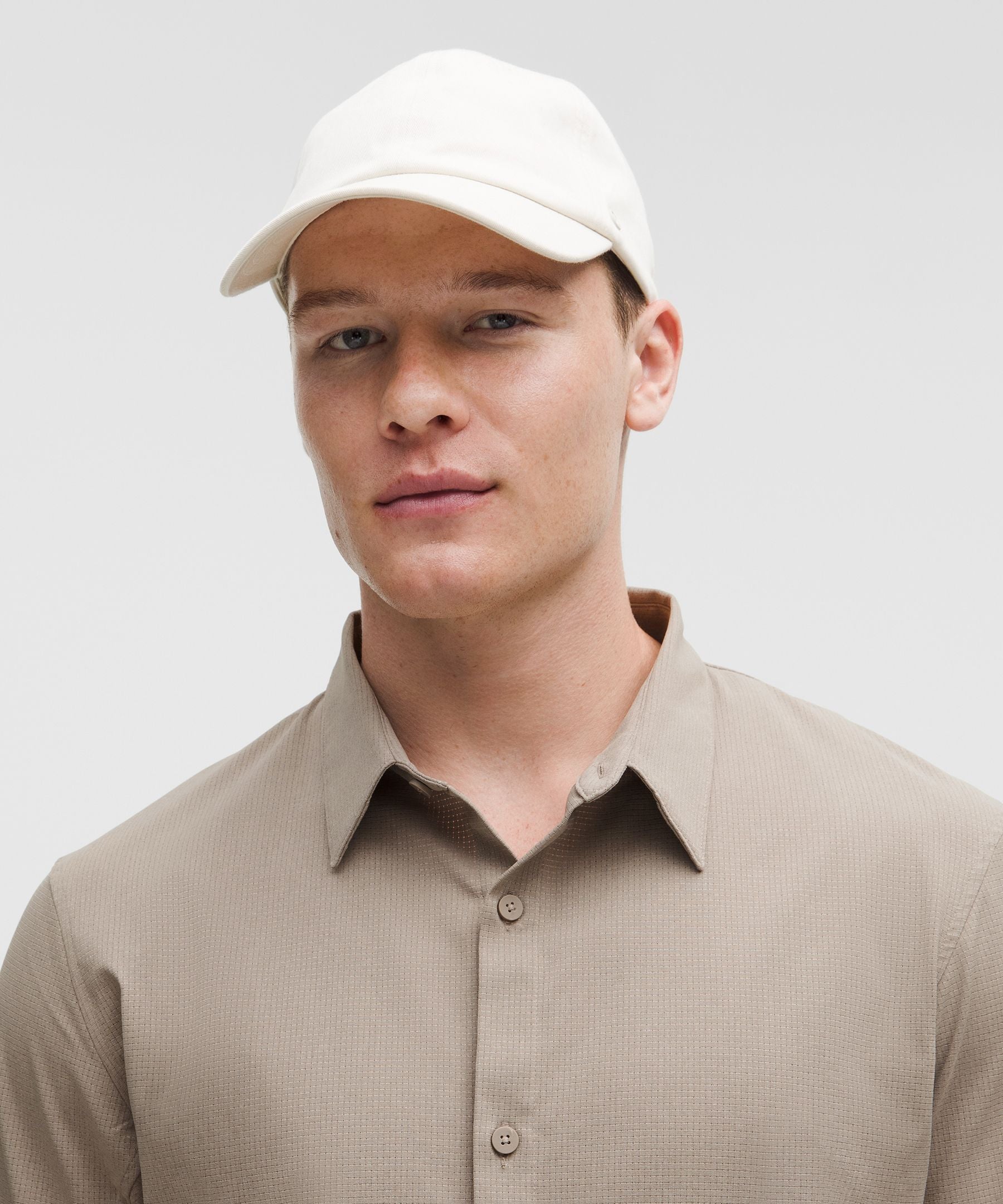 Lululemon Airing Easy Short-Sleeve Shirt Warm Ash Grey
