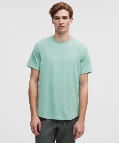 Lululemon License to Train Short-Sleeve Shirt Sea Water