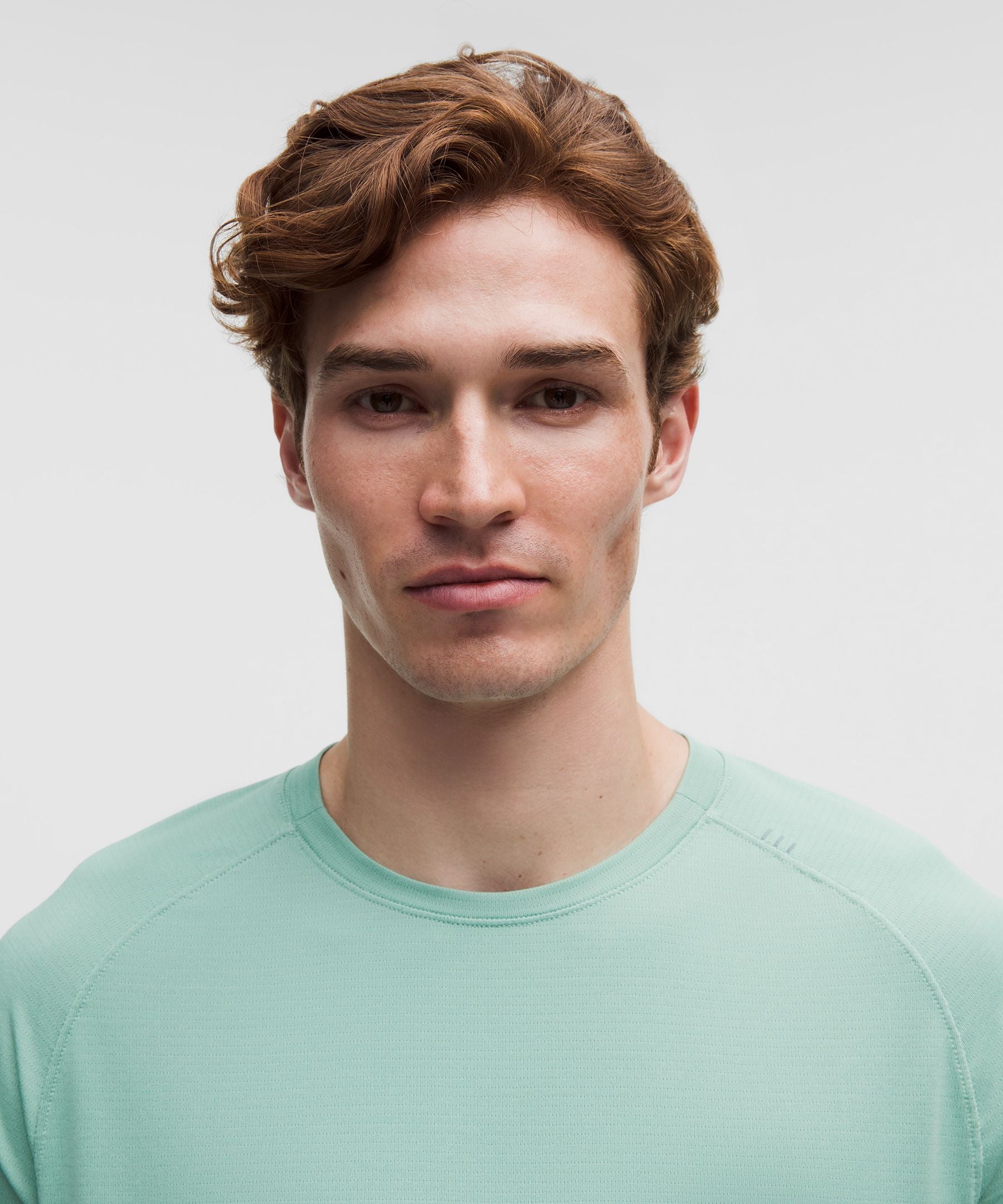 Lululemon License to Train Short-Sleeve Shirt Sea Water