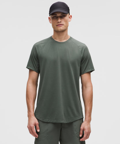 Lululemon License to Train Short-Sleeve Shirt Palm Deco