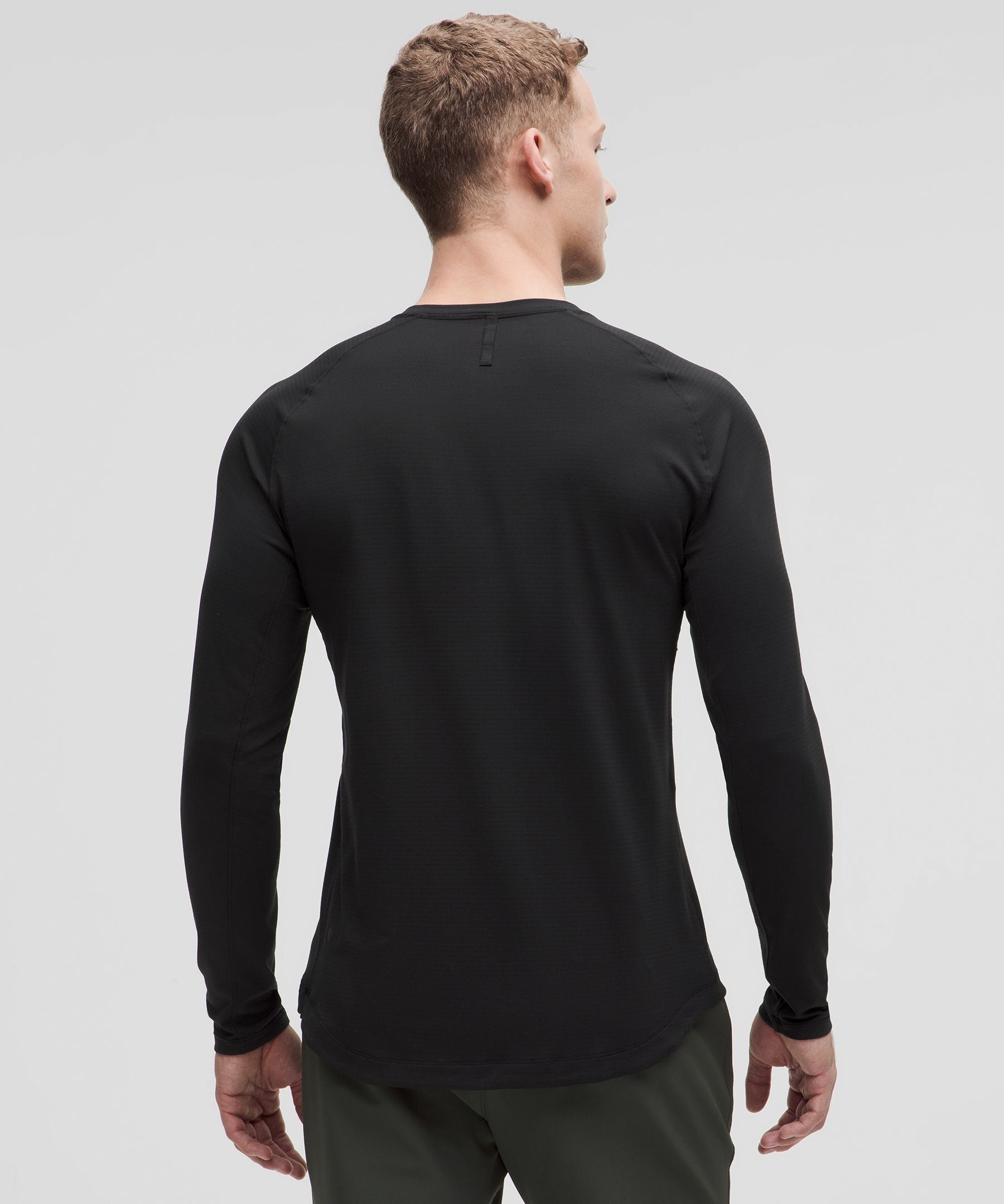 Lululemon License to Train Long-Sleeve Shirt Black