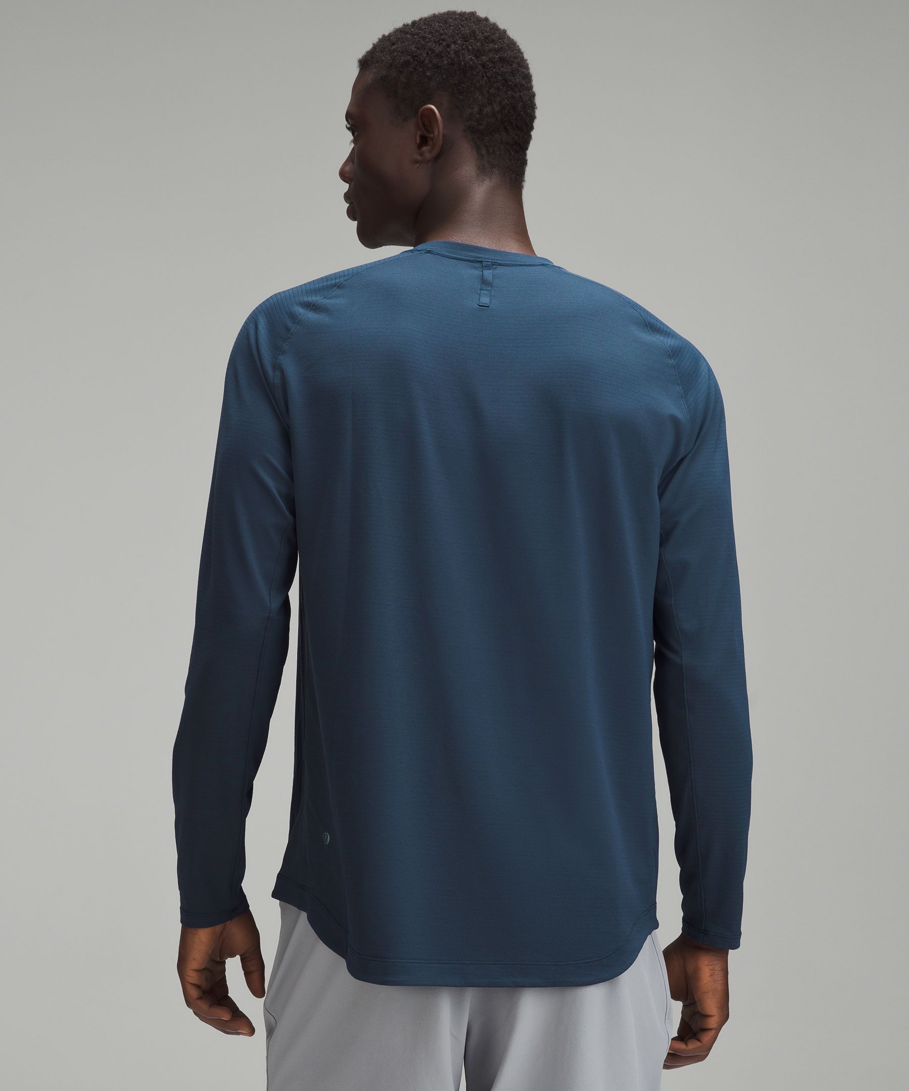 Lululemon License to Train Long-Sleeve Shirt True Navy