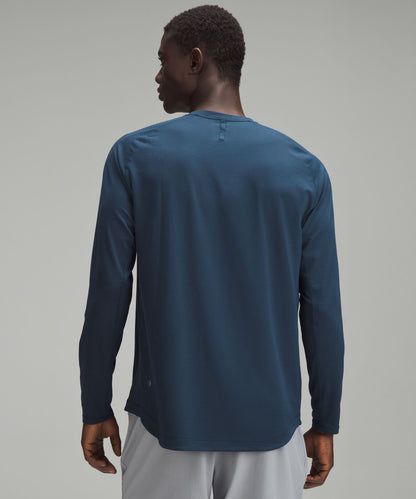 Lululemon License to Train Long-Sleeve Shirt True Navy