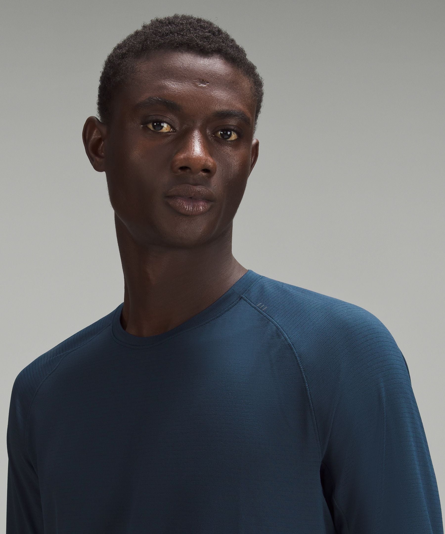 Lululemon License to Train Long-Sleeve Shirt True Navy