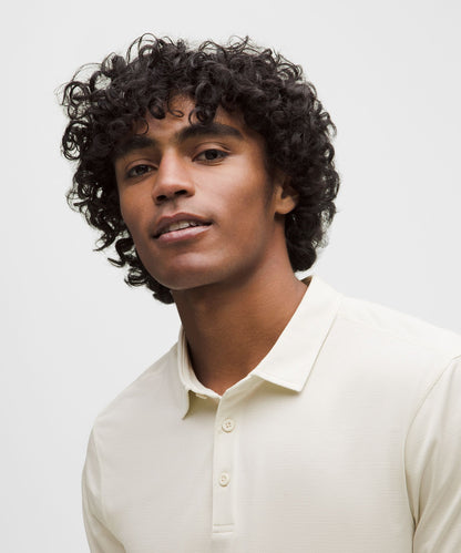 Lululemon Evolution Short-Sleeve Polo Shirt Light Ivory