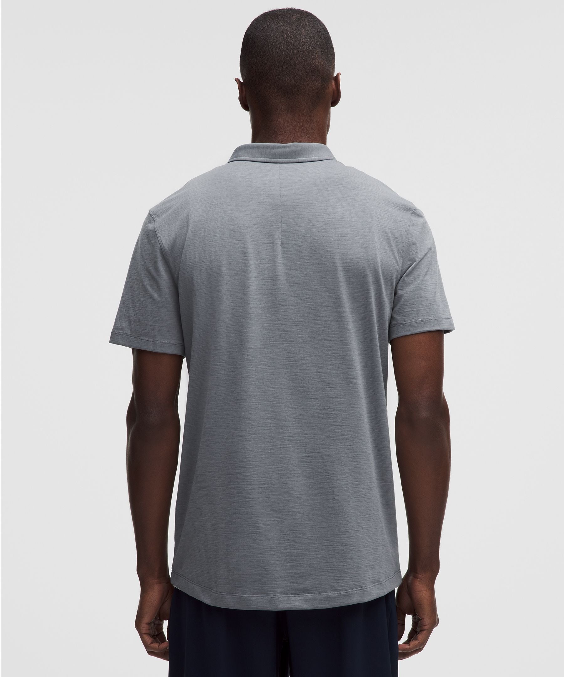 Lululemon Evolution Short-Sleeve Polo Shirt Solar Grey