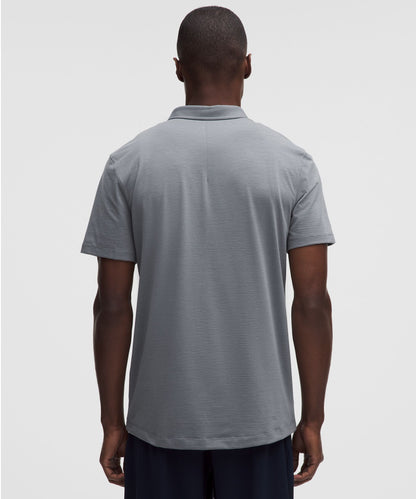 Lululemon Evolution Short-Sleeve Polo Shirt Solar Grey
