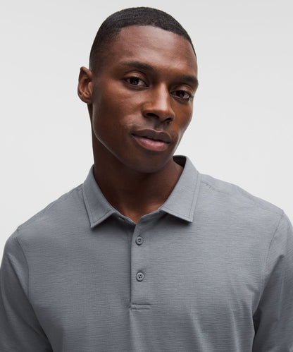 Lululemon Evolution Short-Sleeve Polo Shirt Solar Grey